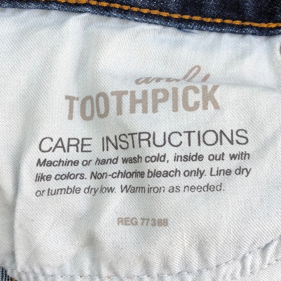 J. Crew Denim Ankle Skinny Toothpick Jeans - Picture 8 of 8